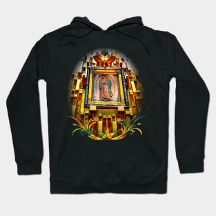 Our Lady of Guadalupe 10 Villa Mexico Virgin Mary Hoodie